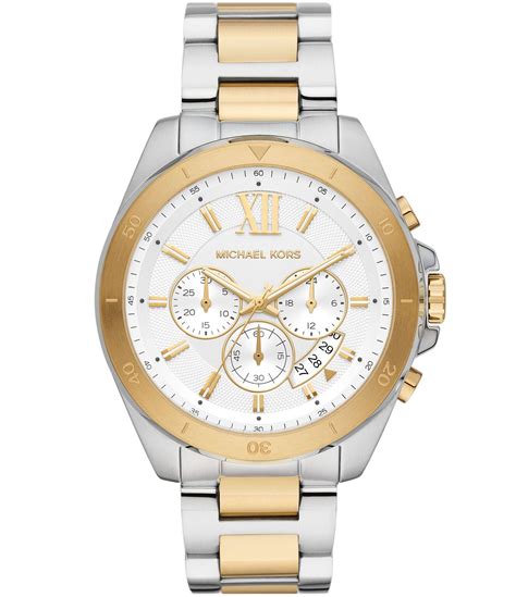 michael kors runway twist two tone watch|Michael Kors runway two tone.